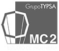 Logo MC2 - blanco y negro